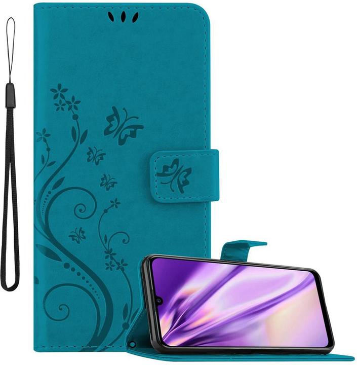Image du produit Cadorabo Couverture du livre de fleurs (Huawei P Smart (2019))