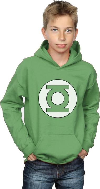 Image du produit - Sweat à capuche GREEN LANTERN LOGO - Garçon (116)
