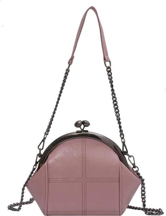 Only-Bags.Store Kette Design Umhängetasche Hohe Qualität PU Leder Messenger Taschen Solid Farbe Designer Geldbörse