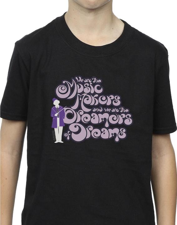 Produktbild Willy Wonka & the Chocolate Factory Dreamers Text TShirt Jungen (152, 158)