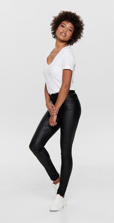 Actual product image Only ONLRoyal HW Skirt Coated Skinny Fit Jeans (30)