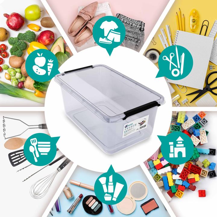 Actual product image Deuba Storage box (30 x 20 x 12 cm, 5 l)