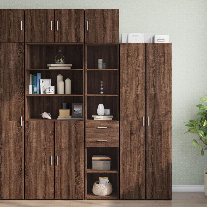 Produktbild VidaXL Hochschrank Schmal Eichen-Optik (40 x 42.5 x 225 cm)