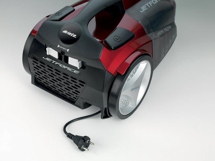 Immagine prodotto Ariete 2791 Jet Force, Aspirapolvere senza sacco, 800 W, Filtro Hepa, Capacità 2,5 L, Motore ciclonico, Ruo