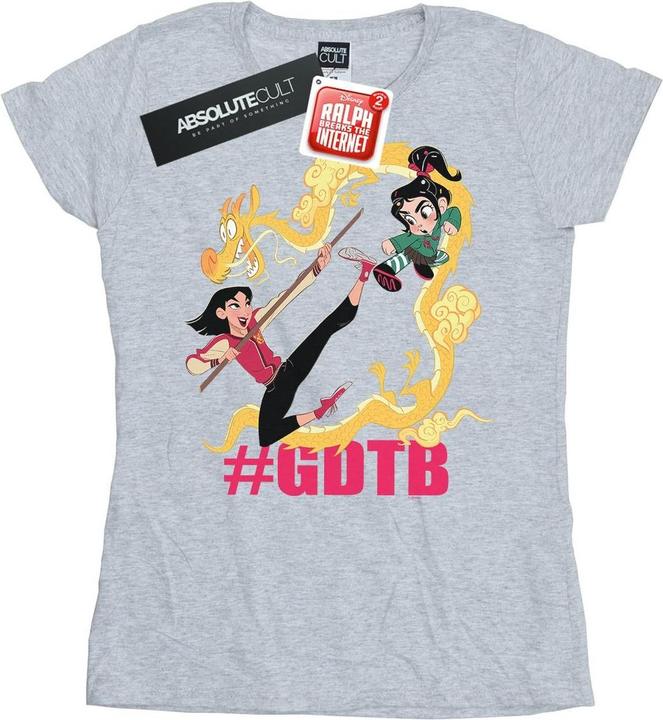 Image du produit Disney - T-shirt WRECK IT RALPH MULAN AND VANELLOPE - Femme (XL)