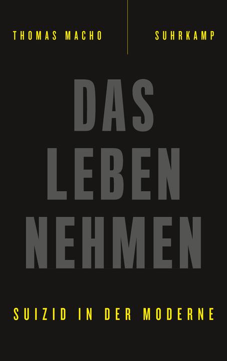 Immagine prodotto Das Leben nehmen (Tedesco, Thomas Macho, 2017)