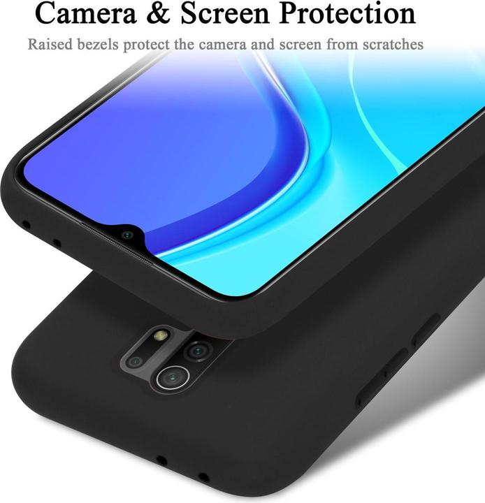 Immagine prodotto Cadorabo Copertura della cassa del silicone liquido TPU (Xiaomi Redmi 9)