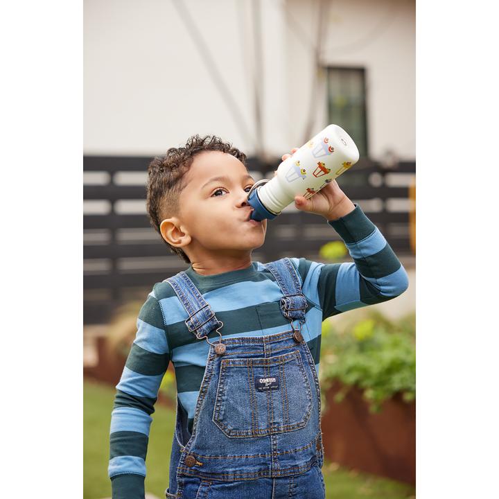 Immagine prodotto Kleankanteen KK Kid Classic 355ml Sippy, automobili (0.36 l)
