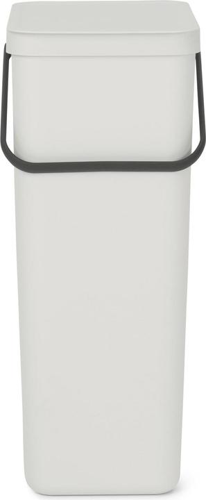 Image du produit Brabantia Bac de recyclage Sort & Go 40 l, gris clair (40 l)