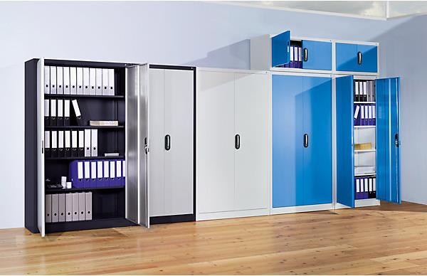 Produktbild C+P Büro-Stahlschrank mit Flügeltüren (93 x 40 x 195 cm)
