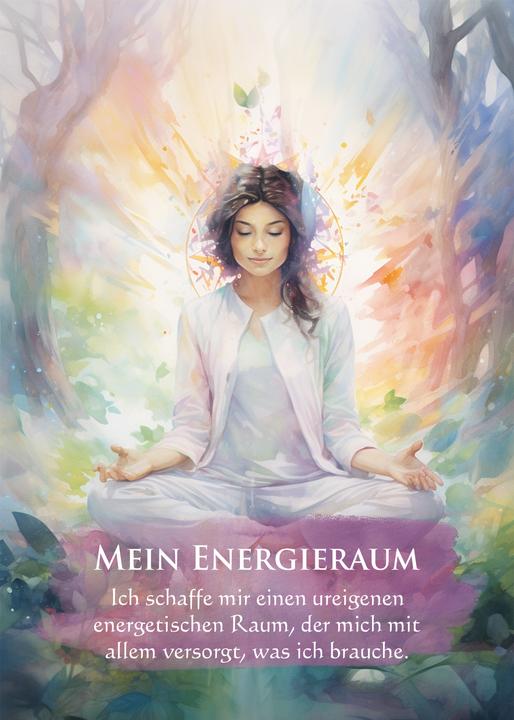 Actual product image Mein Selbstliebe-Orakel - Ich achte in Liebe auf mich selbst (German, Gaby Shayana Hoffmann, 2024)