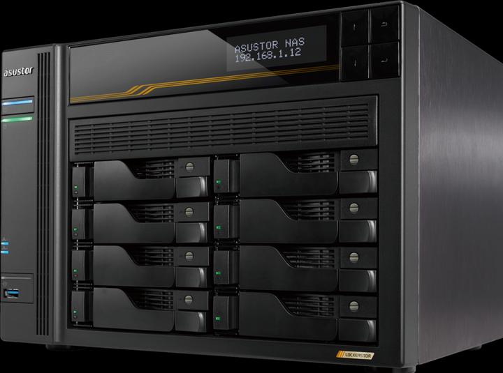 Actual product image Asustor LOCKERSTOR 8 Gen3 AS6808T