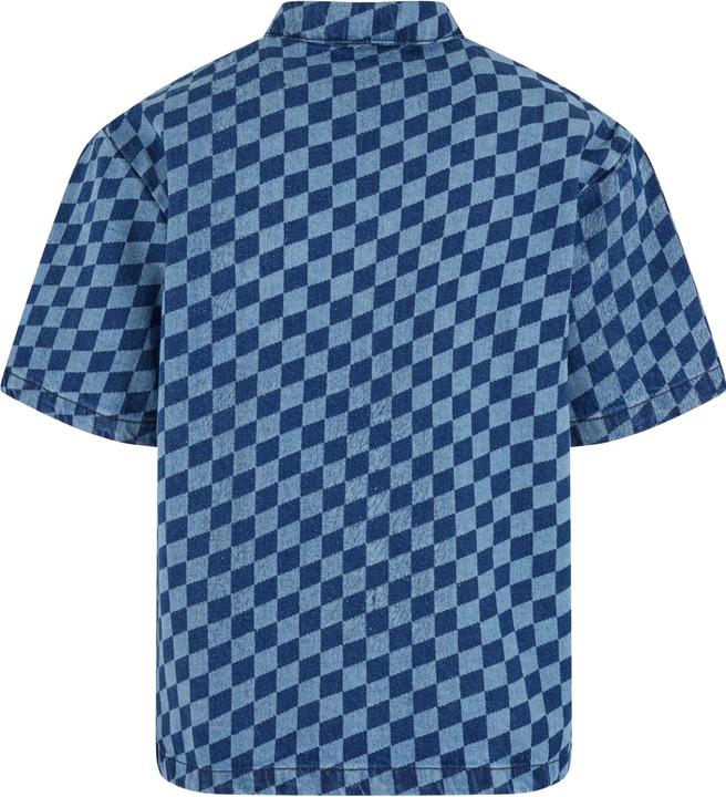 Actual product image Urban Classics Laser Check Printed Boxy Shirt - 166805 (L)