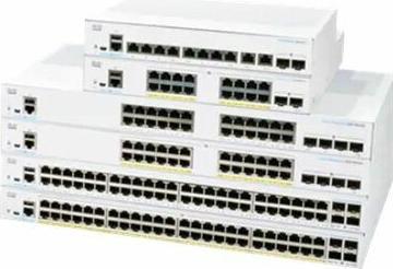 Actual product image Cisco CBS350 MANAGED 48-PORT GE POE 4X10G SFP+REMANUFACTURED (48 Ports)
