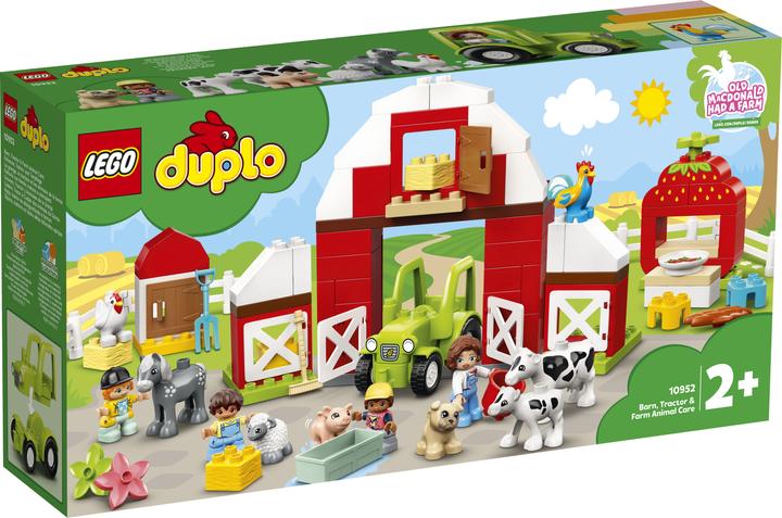 Actual product image LEGO Barn, tractor and animal care (10952)