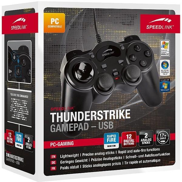 Immagine prodotto Speedlink Speed-Link SL-6515-BK THUNDERSTRIKE (PC)