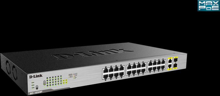 D-Link 26-PORT LAYER2 POE+ GB SWITCH (24 Ports)