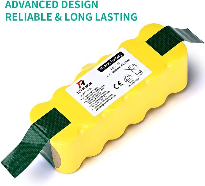 Actual product image HT TopHinon 14.4V 4500mAh NI-MH Battery for Roomba