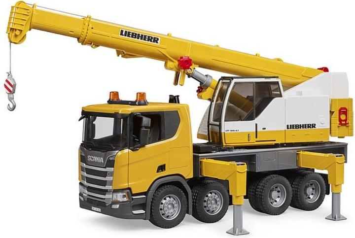 Productafbeelding Bruder 03571 Scania Super 560R Liebherr kraanwagen met L+S module