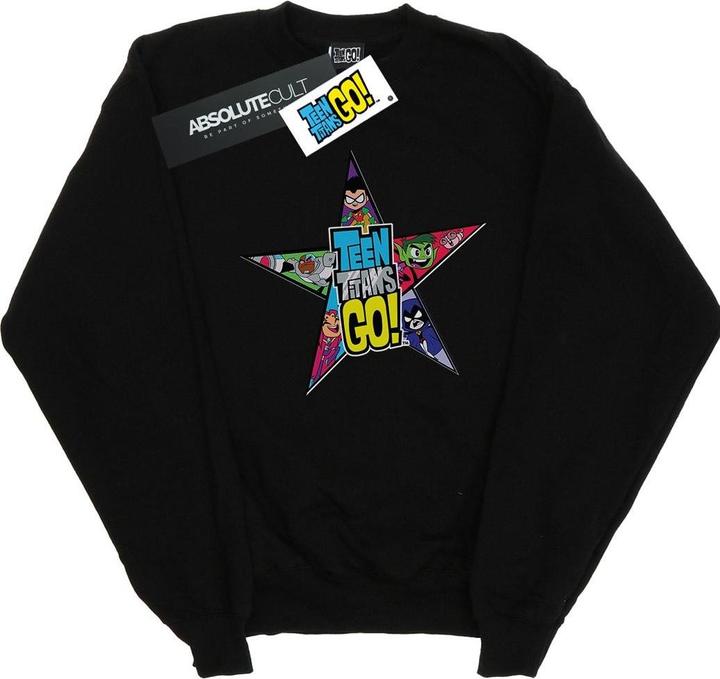 Teen Titans Go Star Logo Sweatshirt Mädchen
