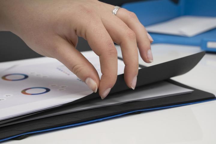 Actual product image Exacompta Stapled file folders (A4, 1 x)