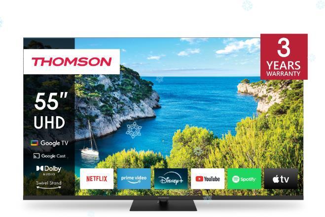 Image du produit Thomson 55UG5C14 55" Ultra Hd Led Tv (55", LED, 4K)