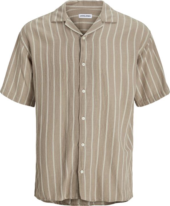 Jack & Jones Jjeenzo Stripe Resort Shirt Ss Sn