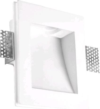 Immagine prodotto V-TAC VT11009 GU10 Raccordo quadrato in gesso bianco