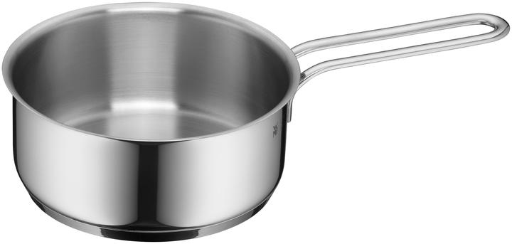 Stielkasserolle Topf klein 14cm Stieltopf Mini Edelstahl 18/10 (14 cm, Kochtopf, Stielkasserolle, Edelstahl)