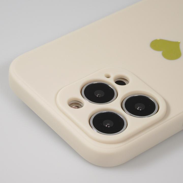 Immagine prodotto PhoneLook Cover Tappetino in silicone Cuore oro (Apple iPhone 16 Pro)