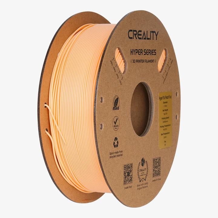 Image du produit Creality Filament PLA Hyper, Peach, 1.75 mm, 1 kg (PLA, 1.75 mm, 1000 g, Rose)