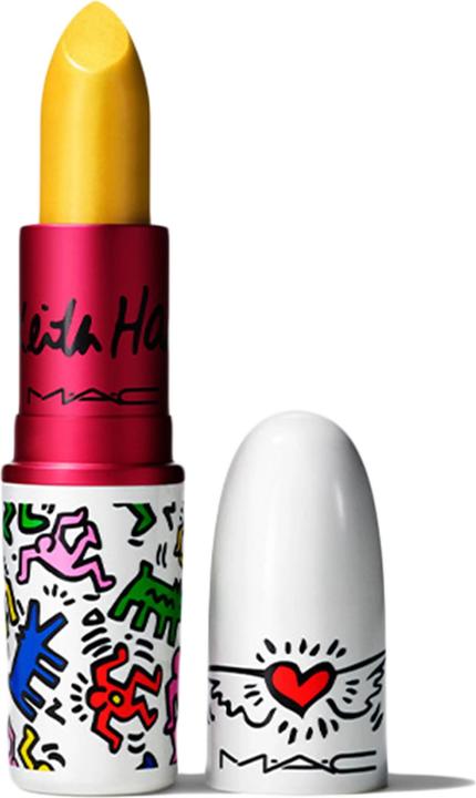 Actual product image MAC Cosmetics Viva Glam X Keith Haring (St. Marks Yellow)