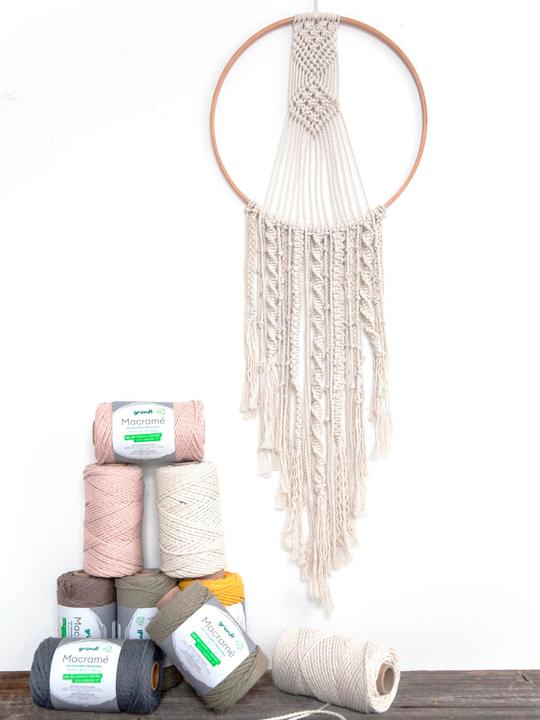 Actual product image Gründl Cotton cord "Macramé", 3 mm, 95 m (95 m)
