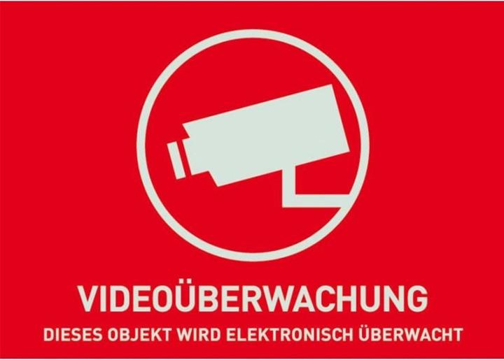 Produktbild Abus Warn Aufkleber