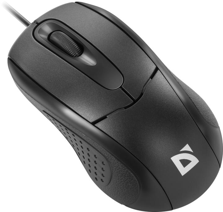 Produktbild Defender MAUS STANDARD MB-580 SCHWARZ OPTICAL 1000dpi 3P (Kabelgebunden)