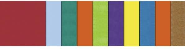 Immagine prodotto Ursus Carta da lucido piegata 10x10cm PU=500 fogli 10 colori assortiti (42 g/m², 500 x)