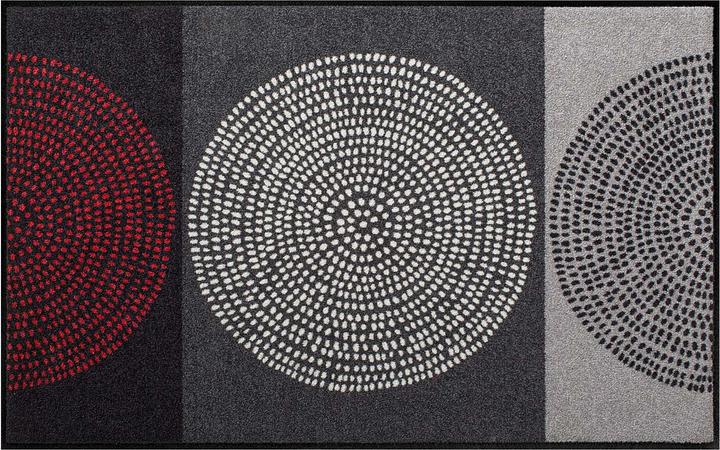 Weiss, Grau, Rot