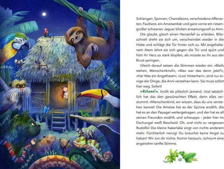 Actual product image Annis wilde Tierabenteuer - Auf in den Dschungel! (German, Annika Preil, 2023)