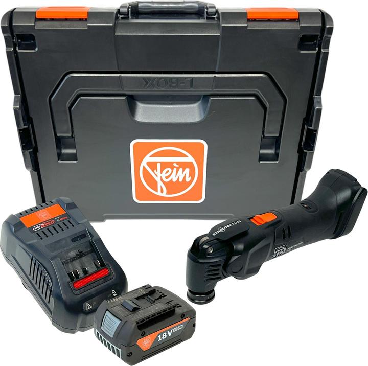 Immagine prodotto Fein Multimaster AMM 500 Plus AS utensile multifunzione a batteria 18 V Starlock Plus Black Edition + 1x