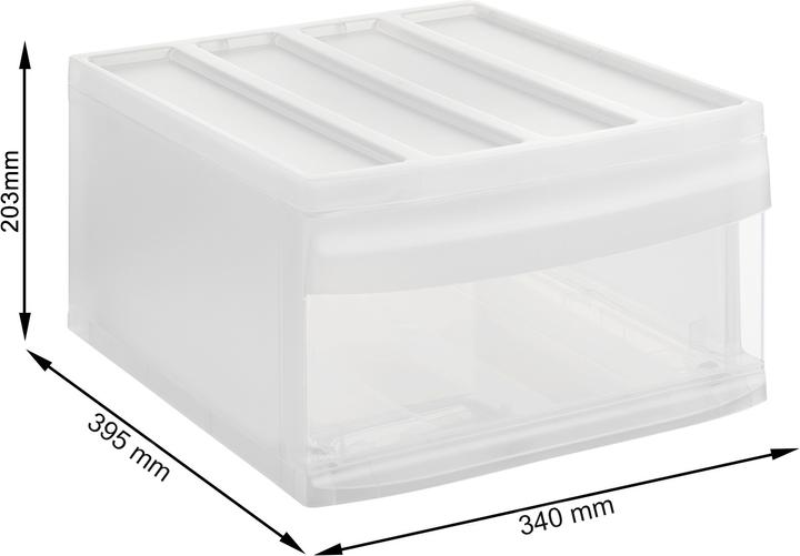 Actual product image Rotho Drawer box Systemix L (A4)