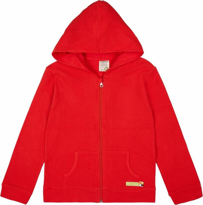 loud + proud Kapuzenjacke Waffelstruktur (158)