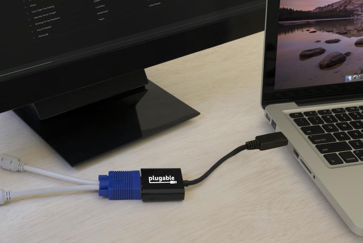 Produktbild Plugable Monitor Adapter - DP to VGA (VGA)