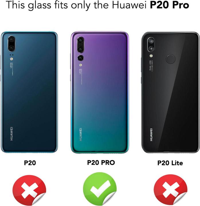 Immagine prodotto Nalia vetro di protezione (1 Pezzo/i, Huawei P20 Pro)