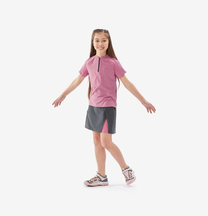 Produktbild Quechua Hosenrock Kinder Gr. 122–170 Wandern - MH100 grau (14, 15, 16)