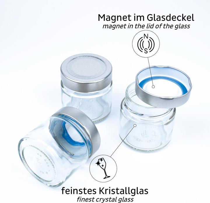 Produktbild Silwy Feinkost-Magnetgläser-Set, 125 ml (0.13 l)