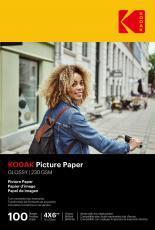 Image du produit Kodak Papier photo 230g 11.8 mil Glossy 4/6x100 (9891164) (230 g/m², 10 x 15 cm, 100 x)