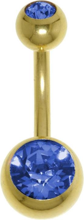 Bijouteria Bauchpiercing (Chirurgenstahl, Swarovski Kristall)
