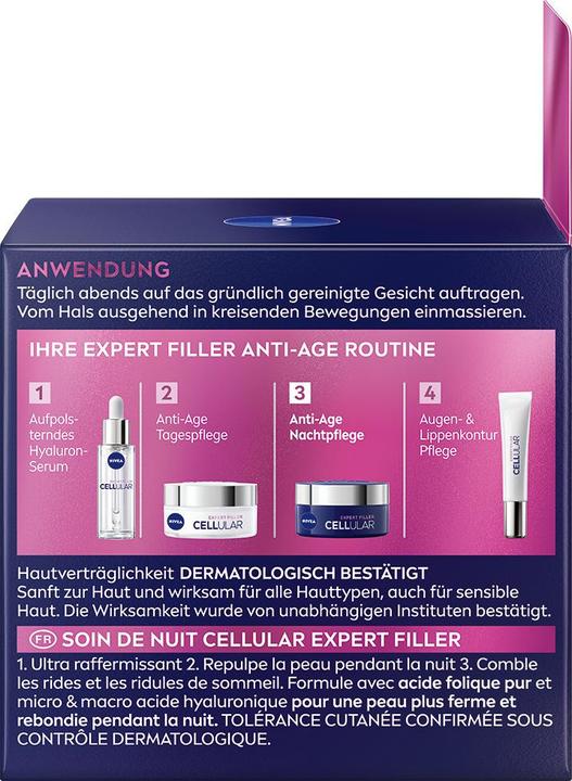 Produktbild NIVEA Cellular Expert Filler Nachtpflege (50 ml, Nachtcreme)
