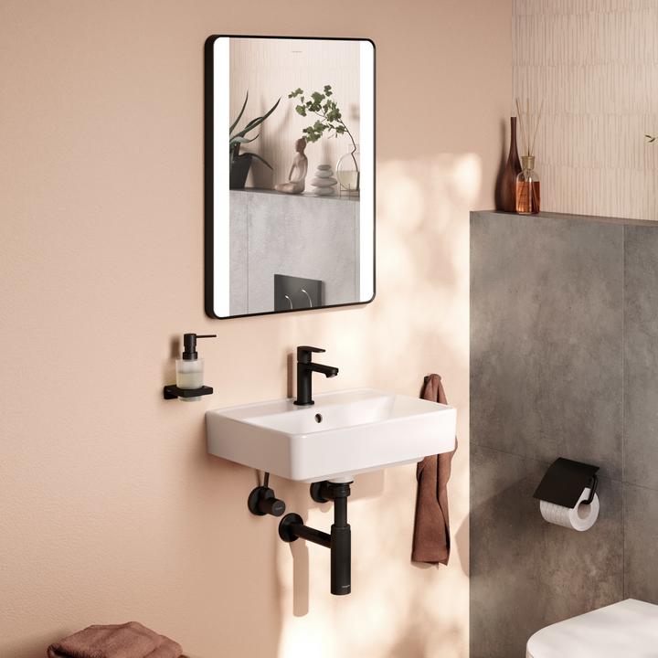 Immagine prodotto hansgrohe Xarita Lite Q specchio, illuminazione LED verticale, 500x30x700mm, sensore IR