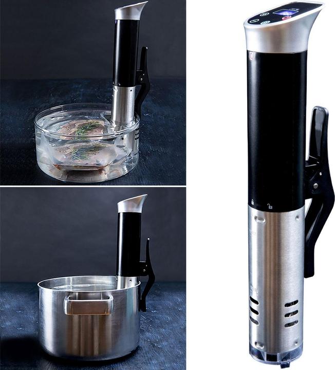 Immagine prodotto Gastronoma 18310009 - Sous Vide dompelpomp c/wifi, zwart/zilver